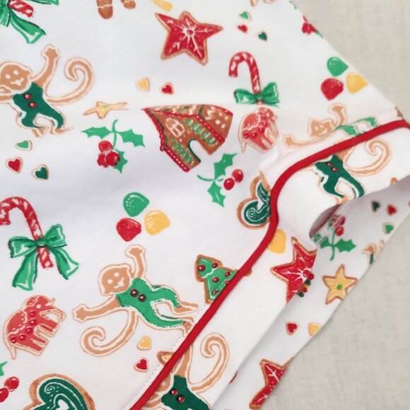 Roller Rabbit Gingerbread Party Pajamas Set - XS - Picture 4 of 15